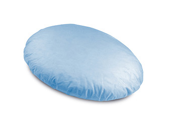 Image showing blue pillow