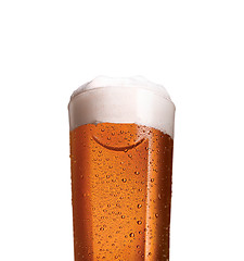 Image showing glass of beer