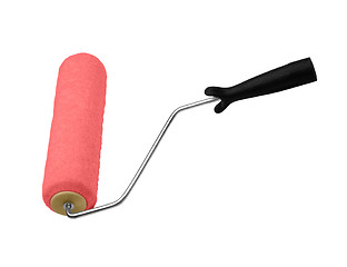 Image showing roller isolated against white background