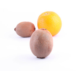 Image showing kiwi and orange