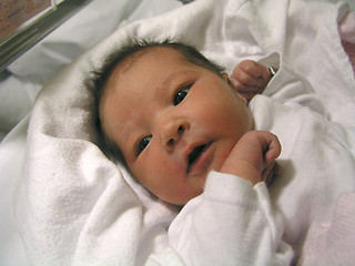 Image showing Newborn baby