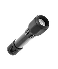 Image showing Black mini flashlights isolated