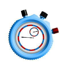 Image showing Stopwatch on white background