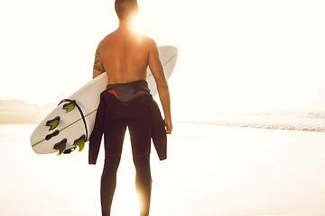 Image showing Surfing is a way of life 