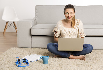 Image showing Working at home