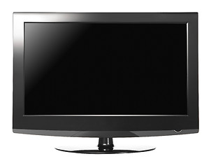 Image showing Computer monitor isolated on white background