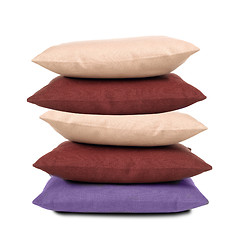 Image showing pillows isolated