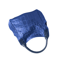 Image showing Woman\'s Leather Handbag blue