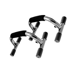 Image showing Push-up bars isolated