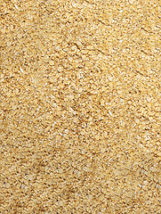 Image showing fresh whole grain oats background.