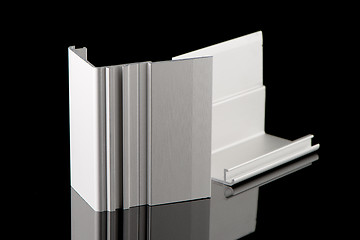 Image showing Aluminium profile sample