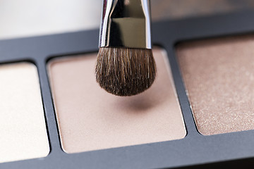 Image showing eye shadow, close-up