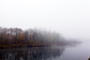 Image showing morning on the river