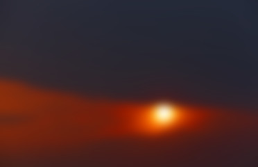 Image showing the sky during sunset