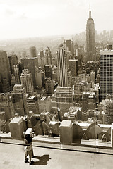 Image showing Looking at Manhattan