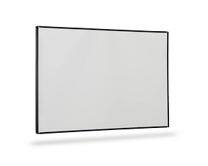 Image showing White board isolated over white background