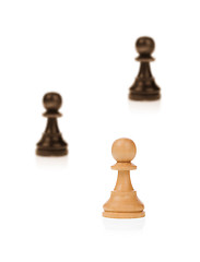 Image showing Chess on a white background