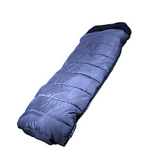 Image showing Sleeping bag used to keep warm on camping trips