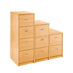 Image showing wooden furniture for badroom