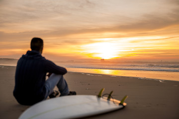 Image showing Surfing is a way of life 