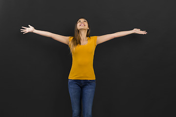 Image showing Happy woman