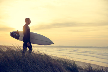 Image showing Searching for the swell