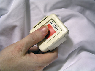 Image showing Hospital equipment - Alarm button