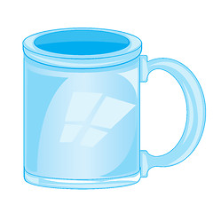 Image showing Mug glass