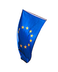 Image showing Flag of Europe isolated over white background