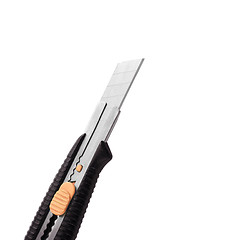 Image showing retractable utility knife isolated