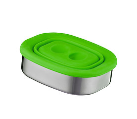 Image showing metal food container