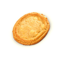 Image showing whole apple pie isolated on white.