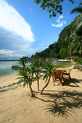 Image showing Beach Front