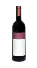 Image showing red wine bottle