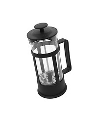 Image showing French press isolated