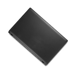 Image showing laptop isolated with clipping path over white