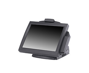 Image showing GPS navigator on white background