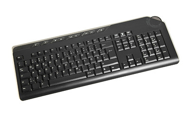 Image showing Computer keyboard isolated on white