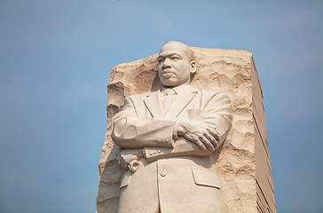 Image showing Martin Luther King, Jr memorial monument in Washington, DC