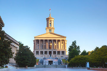 Image showing Tennessee State Capitol building in Nashville