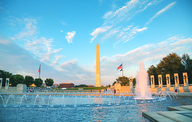 Image showing World War II Memorial in Washington, DC