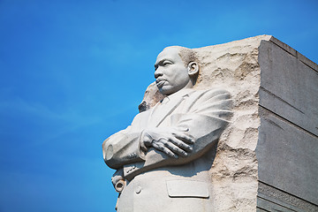 Image showing Martin Luther King, Jr memorial monument in Washington, DC