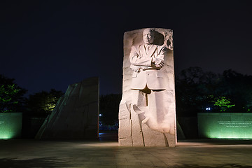 Image showing Martin Luther King, Jr memorial monument in Washington, DC