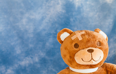 Image showing Injured Teddy Bear