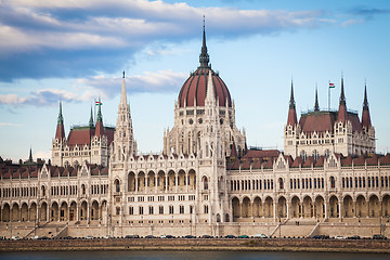 Image showing Budapest parliament view