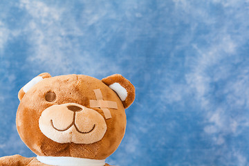 Image showing Injured Teddy Bear