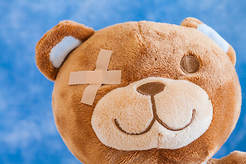 Image showing Injured Teddy Bear