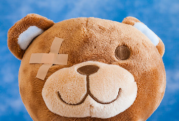 Image showing Injured Teddy Bear