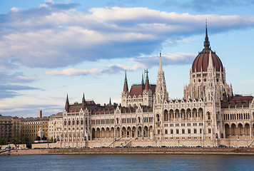 Image showing Budapest parliament view