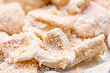 Image showing fresh mushroom schnitzel